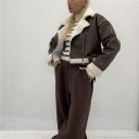 maglia elasticizzata con manica a campana remy